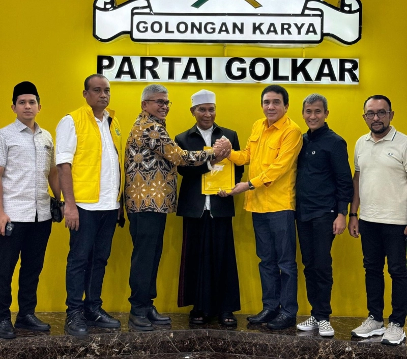 [Breaking News] Golkar Juga Usung Bustami - Tu Sop di Pilgub Aceh, Susul Nasdem, PAN dan PAS