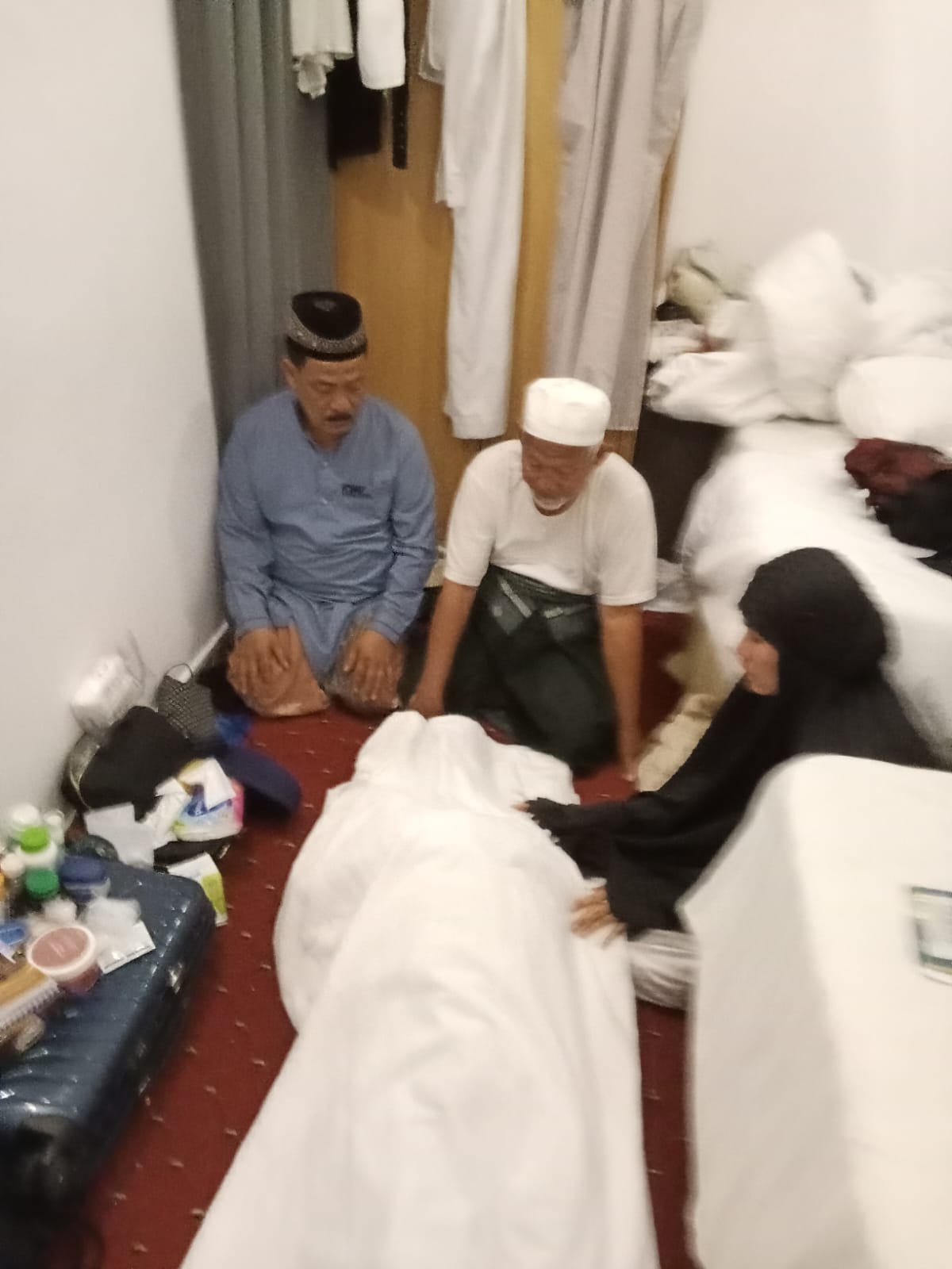 Jenazah Abu Razak disemayamkan di Mekkah, Rabu, 19 Maret 2025.