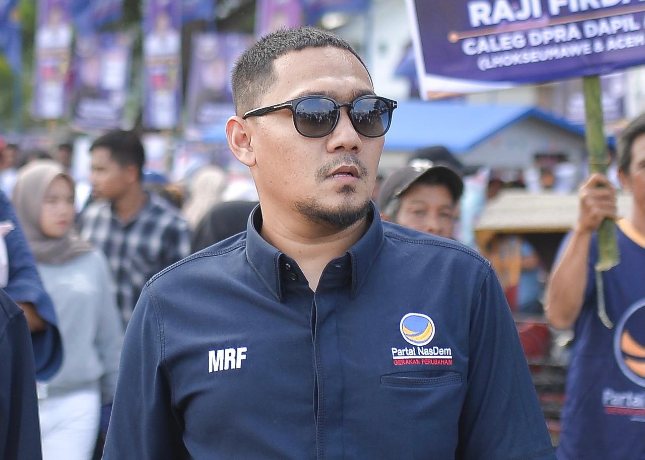 Ketua Tim Penjaringan DPW NasDem Aceh, Muhammad Raji Firdana 