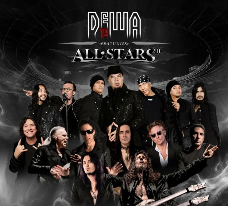 Demi Timnas Indonesia, Konser Dewa 19 Featuring All Stars 2.0 Resmi Diundur 