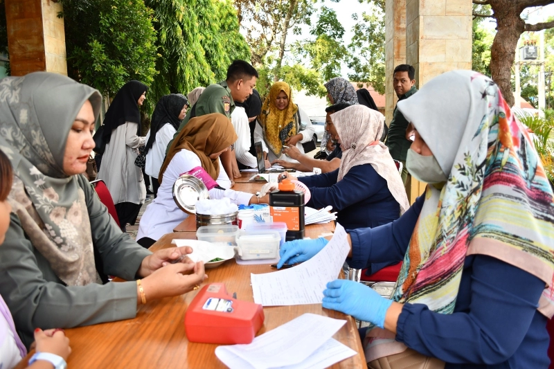 Donor Darah Dinas Lingkungan Hidup  Aceh Capai 218 Kantong