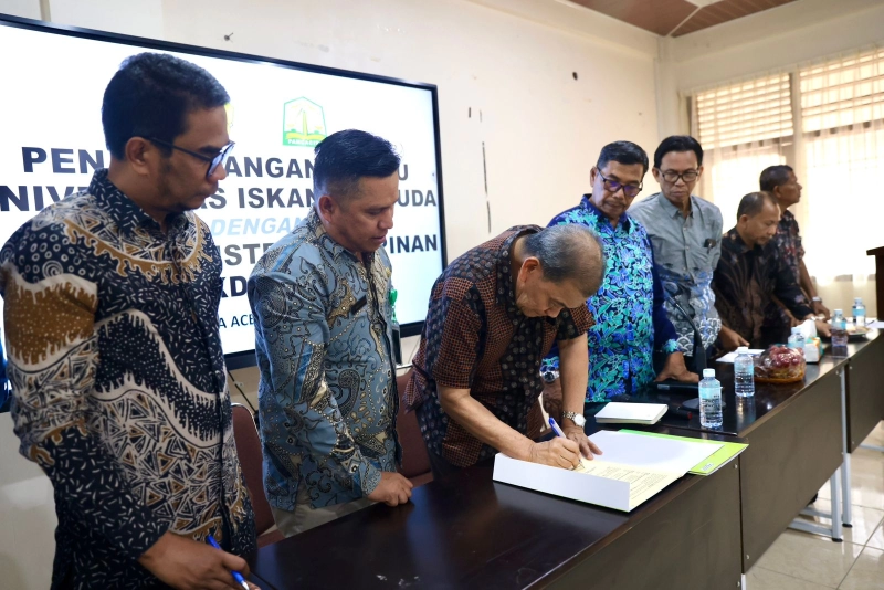 Dukung Program MBKM, Pemerintah Aceh Tandatangani MoU dengan Unida