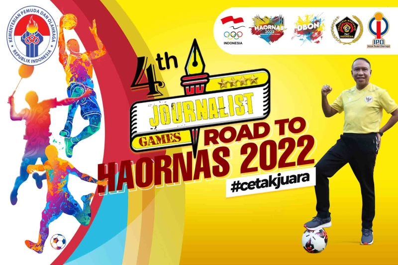 Ratusan Jurnalis Meriahkan 4th Journalist Games 2022 Jelang Haornas