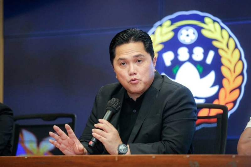 Erick Thohir Bakal Evaluasi Timnas Indonesia usai Kalah dari China