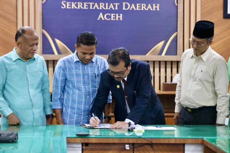 Pemerintah dan Panwaslih Aceh Sepakati Anggaran Pengawasan Pilkada Serentak 2024