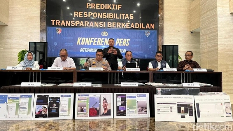 Polri Bongkar Kasus Pornografi Online Anak Lewat Aplikasi Telegram