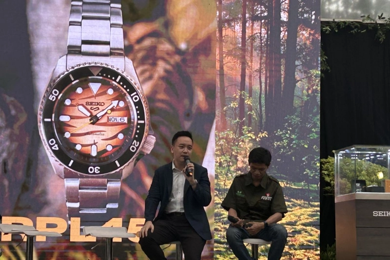 Seiko Indonesia Luncurkan Jam Tangan Terinspirasi dari Harimau Sumatera