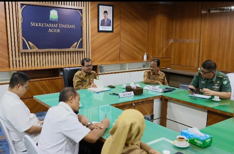 Sekda Aceh Ikut Rapat Pengendalian Inflasi Bersama Kemendagri