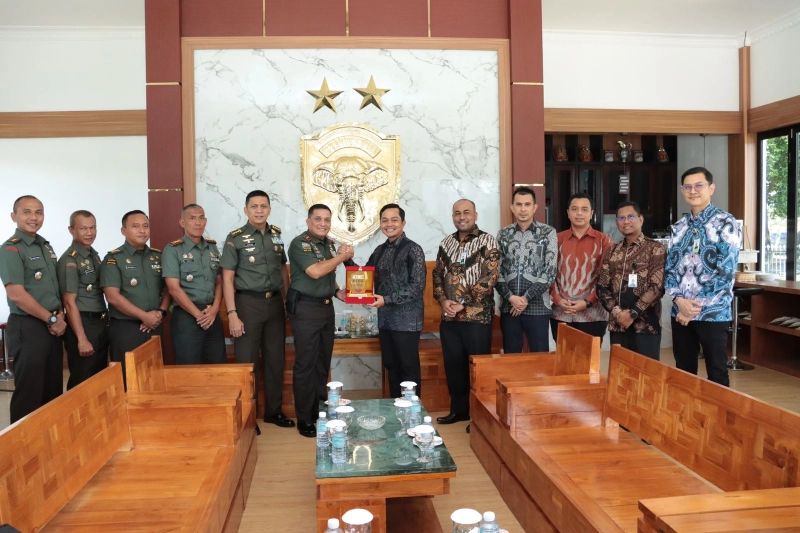 FKIJK Kunjungi Kodam Iskandar Muda, Bahas Kolaborasi Industri Keuangan dan Ekonomi Aceh