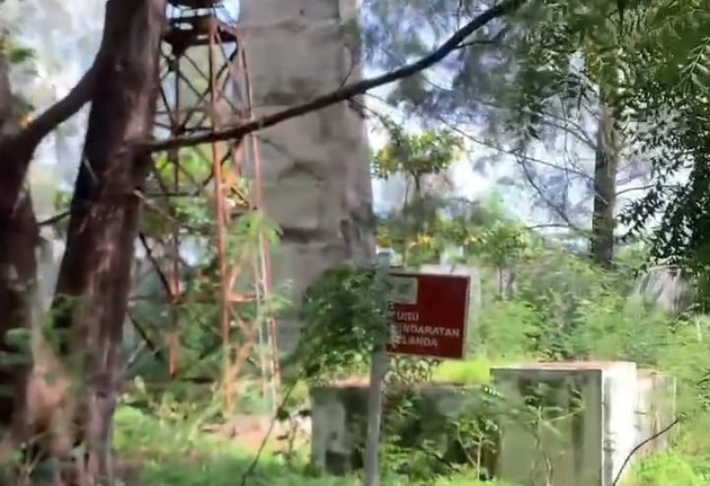 Tugu Pendaratan Belanda, Monumen Bersejarah di Pantai Ulee Lheu yang Terbengkalai