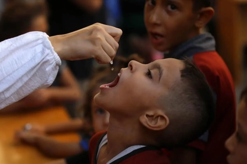 Hari Ini, WHO Lanjutkan Vaksinasi Polio di Wilayah Utara Gaza