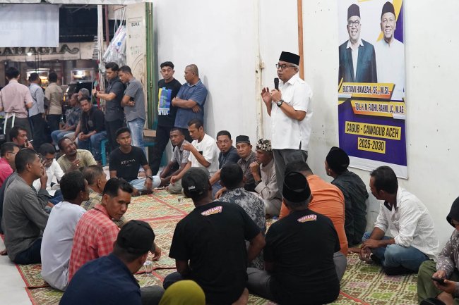  Foto-foto Bustami-Syech Fadhi Silaturahmi Tim Rumah Kita Bersama Bireuen