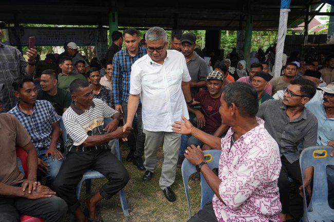  Foto-foto Eks Kombatan GAM Pidie Jaya Beri Dukungan Bustami-Fadhil Rahmi