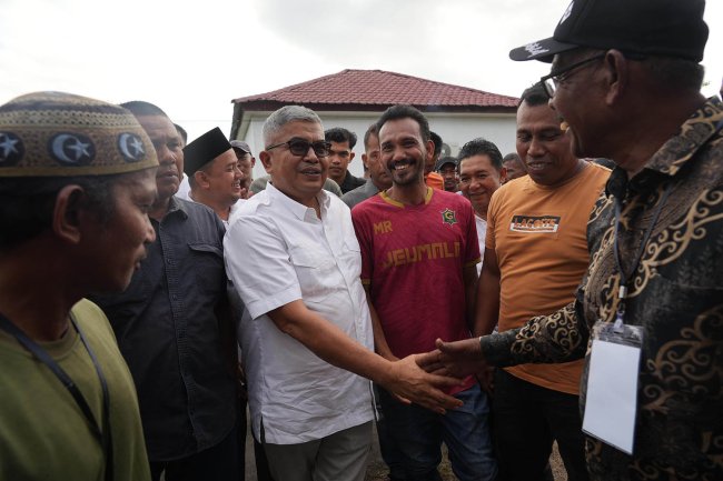  Foto-foto Eks Kombatan GAM Pidie Jaya Beri Dukungan Bustami-Fadhil Rahmi