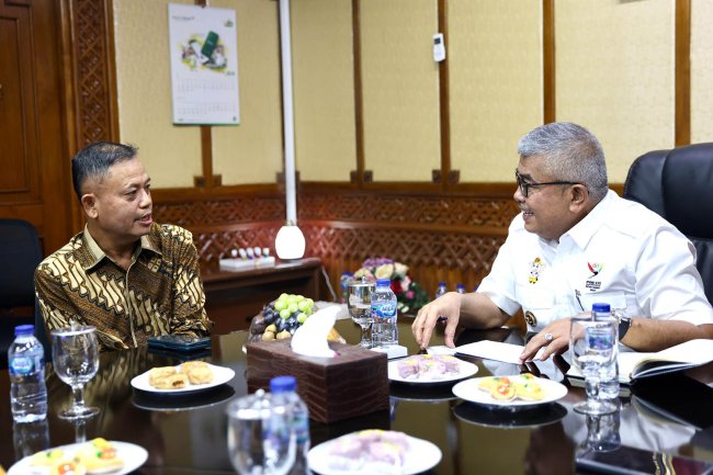 Foto Pj Gubernur Aceh Terima Direksi PT Pegadaian 