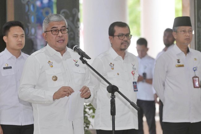 Foto Pj Gubernur Aceh Bustami Pastikan PON XXI Aceh-Sumut Sukses