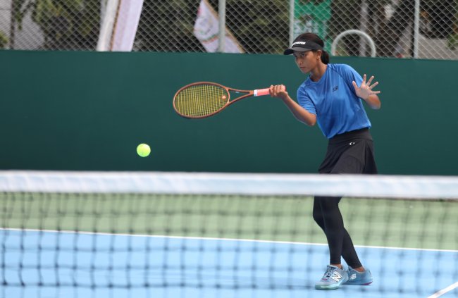 Menengok Potret Latihan Para Petenis Perempuan Aceh untuk Persiapan PON 2024