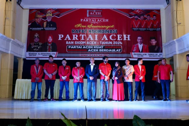 Galeri Foto Rapat Koordinasi Partai Aceh Ban Sigom Aceh 