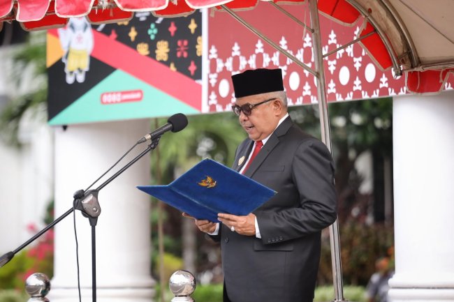 Foto-foto Pemerintah Aceh Peringati Hari Lahir Pancasila