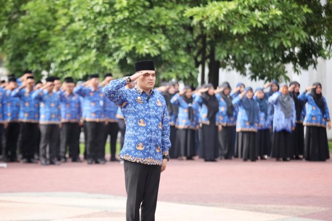 Foto-foto Pemerintah Aceh Peringati Hari Lahir Pancasila